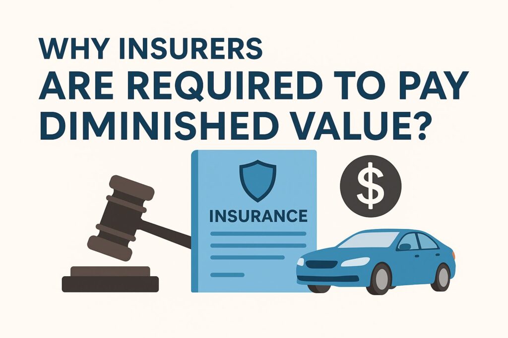 Why insurers are required to pay diminished value, diminished value claim florida, diminished value appraisal, diminished value claim