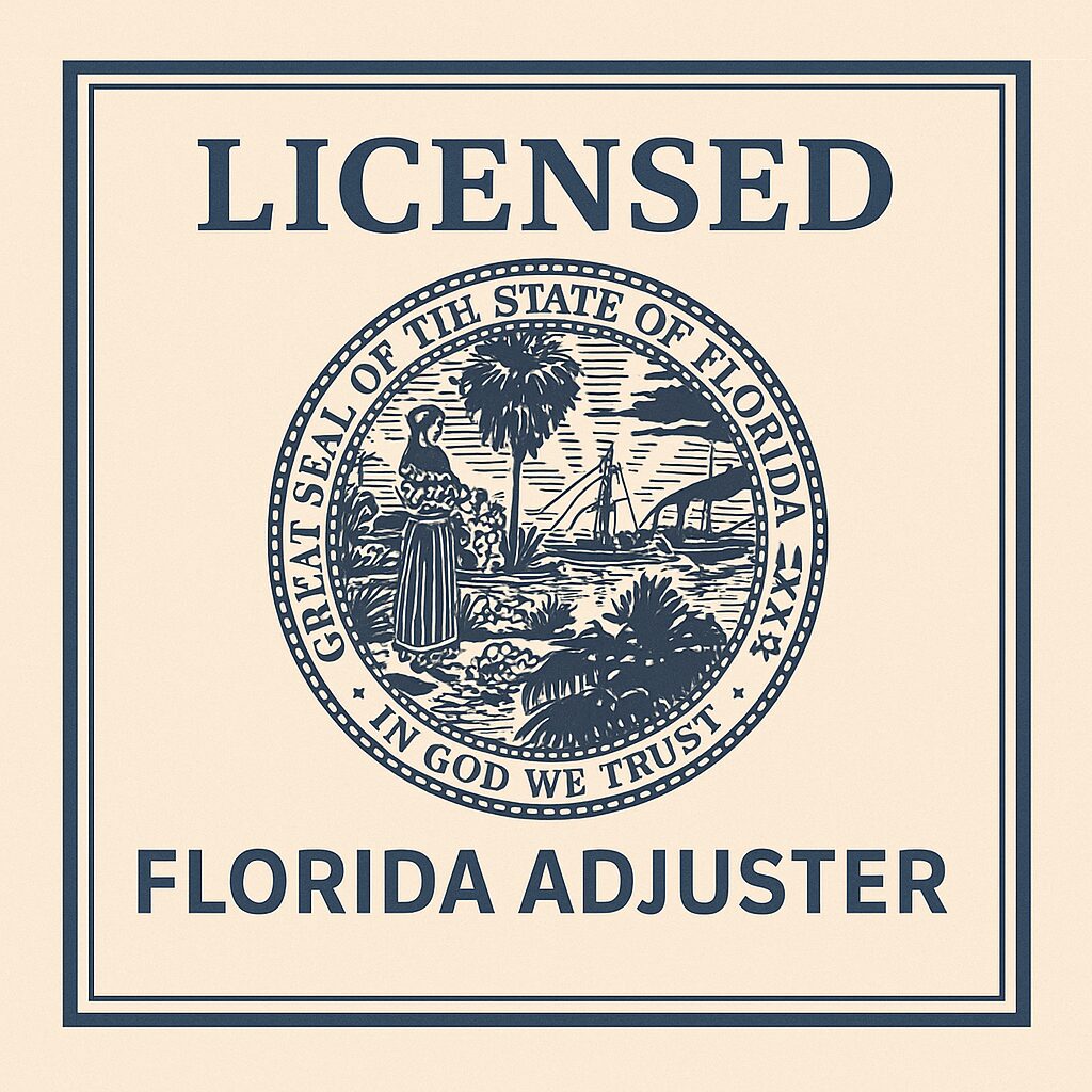 Licensed Florida Adjuster