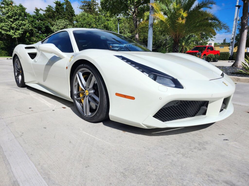diminished value appraisal on a 2019 Ferrari 488 GTB in Palm Beach Florida
