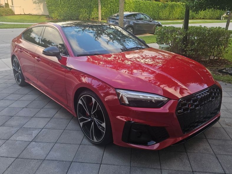 recent diminished value appraisal on a 2023 Audi S5 by Auto Praise