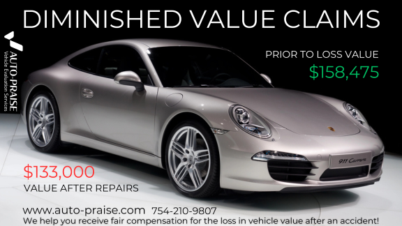 Auto Praise explains the diminished value claim deadline florida
