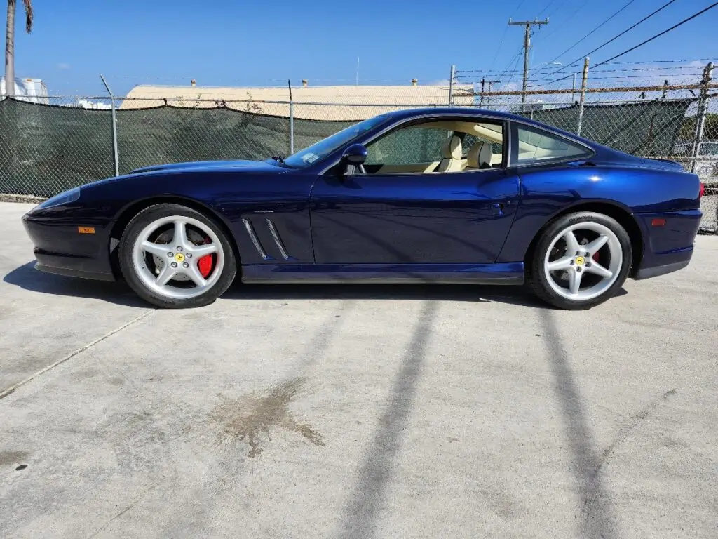 2001 Ferrari 550 Maranello certified vehicle appraisal for probate and estate settlement in Palm Beach Florida.