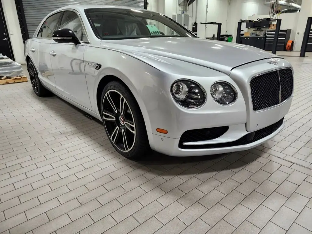 Expert assessment of luxury vehicle market impact during a diminished value appraisal Fort Lauderdale on high-end cars like this Bentley Flying Spur.
