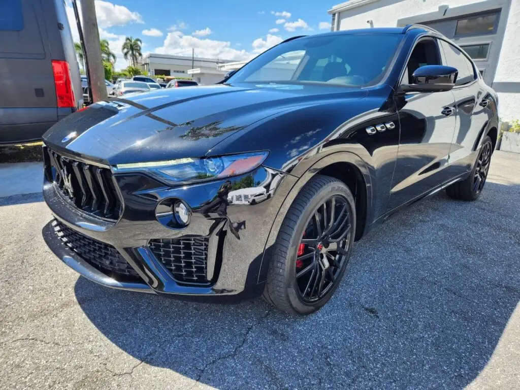 Professional valuation of a Maserati Levante following collision repairs to support a diminished value appraisal Pembroke Pines claim in the South Florida luxury market.
