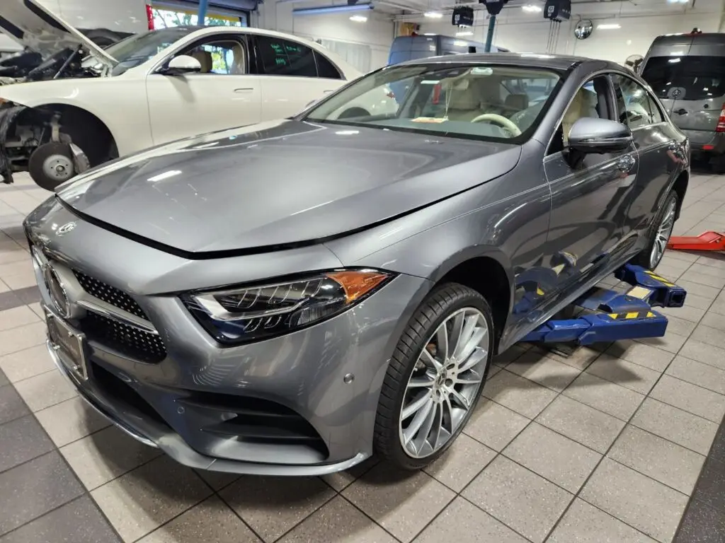 Mechanical and body repair audit for a Mercedes-Benz CLS450 as part of a professional diminished value appraisal West Palm Beach Florida.