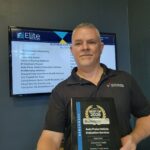 Daryl Zelinski, owner of Auto Praise Vehicle Evaluation Services in Coconut Creek FL, holding the BusinessRate Best of 2026 Award for Best Appraiser